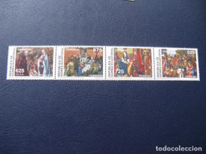 Briefmarken: guinea ecuatorial 2012, navidad, edifil 470/73